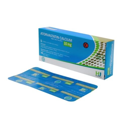 HJ Atorvastatin 10 mg